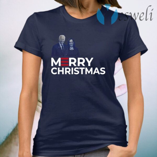 Biden Harris Merry Christmas T-Shirt