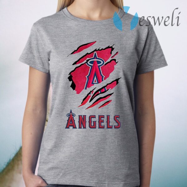 Blood inside Me Los Angeles Angels T-Shirt