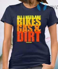 Braaap Motocross Bikes Gas & Dirt T-Shirt