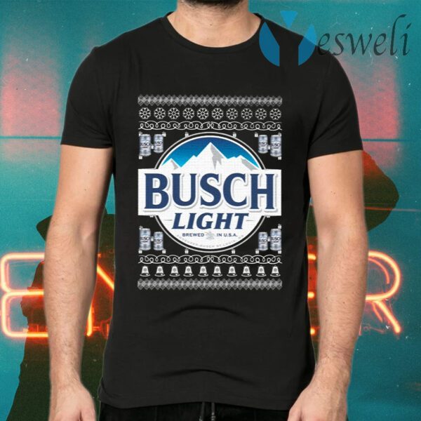 Busch Light 2020 Ugly Christmas T-Shirts