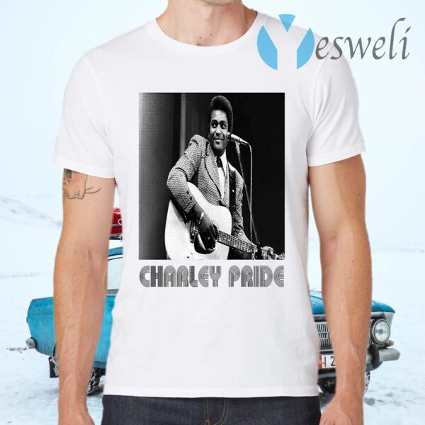 Charley Pride playing guitar T-Shirts