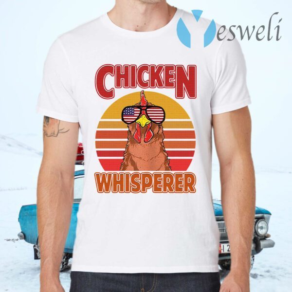 Chicken whisperer vintage sunset T-Shirts