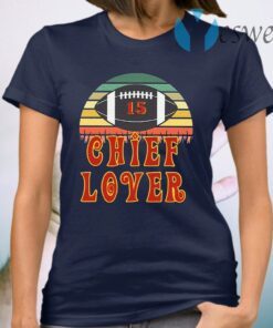 Chief Lover Kansas City Football Christmas Pajamas Holiday T-Shirt