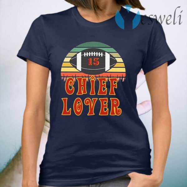 Chief Lover Kansas City Football Christmas Pajamas Holiday T-Shirt