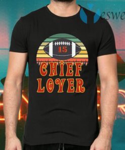 Chief Lover Kansas City Football Christmas Pajamas Holiday T-Shirts