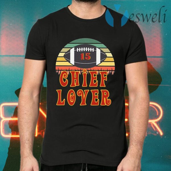 Chief Lover Kansas City Football Christmas Pajamas Holiday T-Shirts