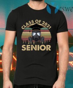 Class Of Senior 2021 Vintage T-Shirts