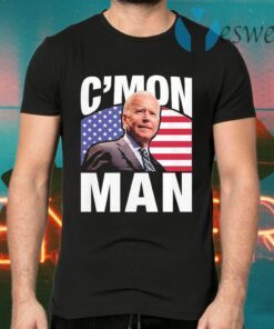 C’mon Man Biden Vote 46 American Flag T-Shirts