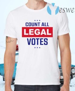 Count all legal votes T-Shirts