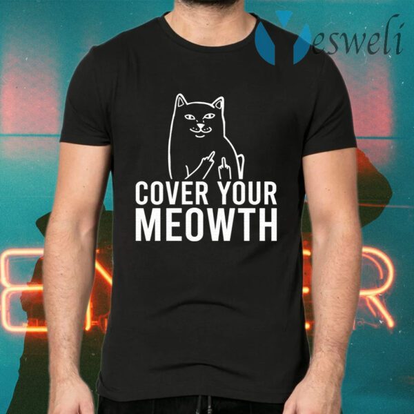 Cover Your Meowth Mean Cat T-Shirts