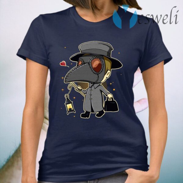 Cute Plague Doctor With Lantern T-Shirt