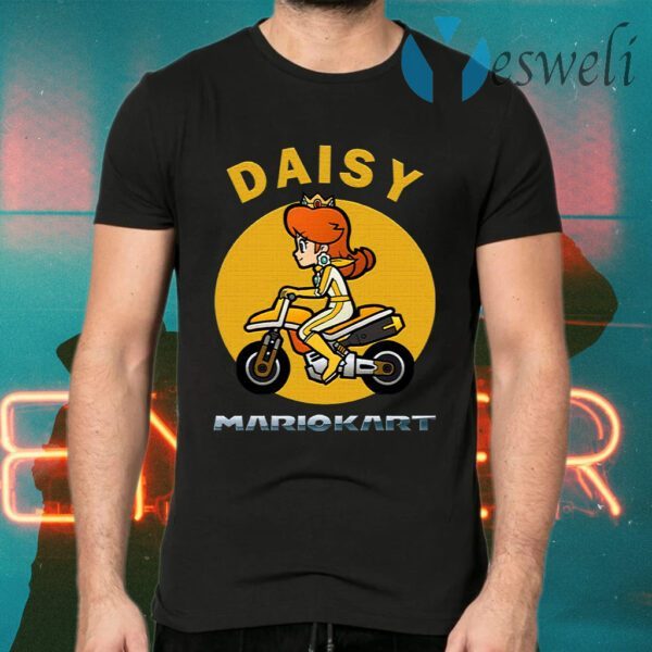 Daisy Mario Kart Motorcycle T-Shirts