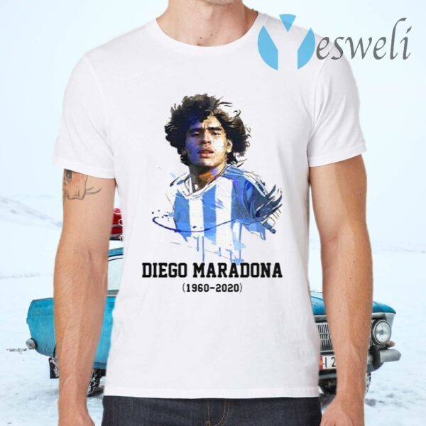 Diego Maradona 1960-2020 art T-Shirts