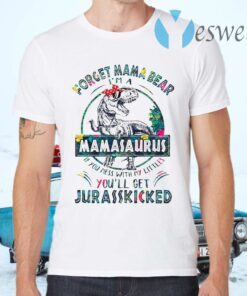 Dinosaurs Forget Mama Bear I’m A Mamasaurus T-Shirts