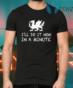 Dragon I'll do it now in a minute T-Shirts