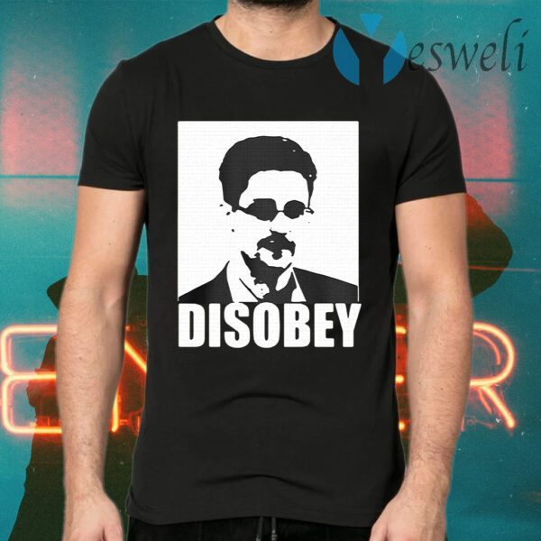 Edward Snowden disobey T-Shirts