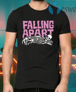 Falling Apart Skeleton T-Shirts