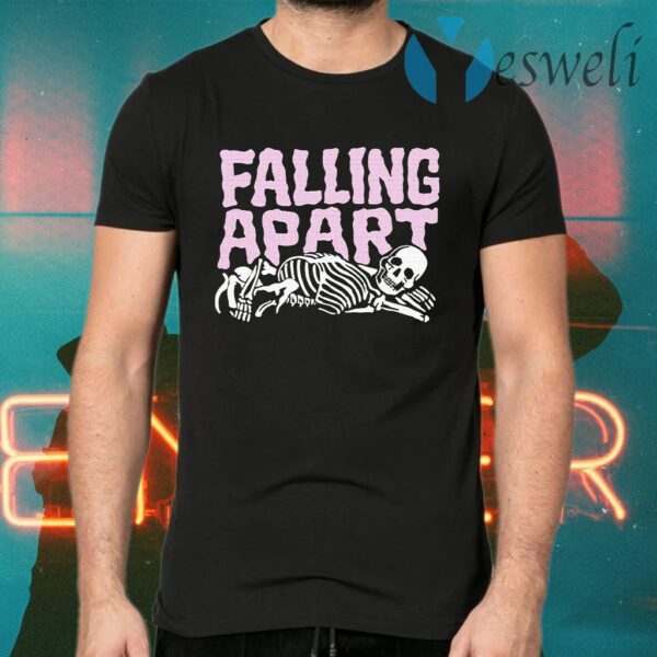 Falling Apart Skeleton T-Shirts