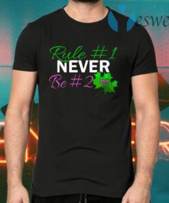 First Rule Never Be Second Aka Sorority Sister 1908 Women Right T-Shirts