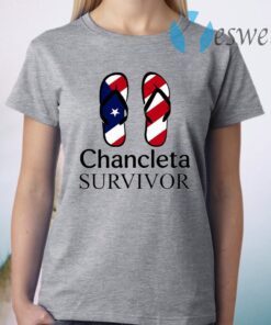 Flip Flop American Chancleta Survivor T-Shirt