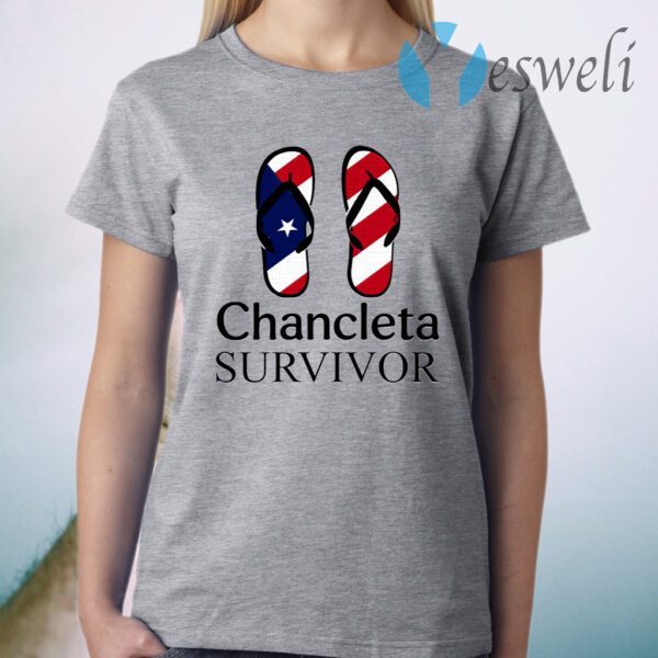 Flip Flop American Chancleta Survivor T-Shirt