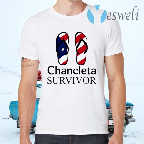 Flip Flop American Chancleta Survivor T-Shirts