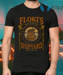 Floki’s Shipyard Since 793 AD Kattegat T-Shirts