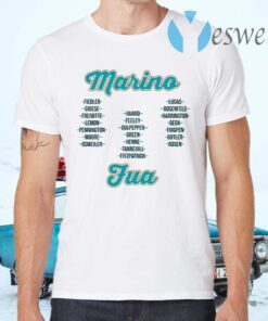 From Marino To Tua T-Shirts