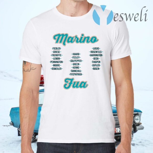 From Marino To Tua T-Shirts