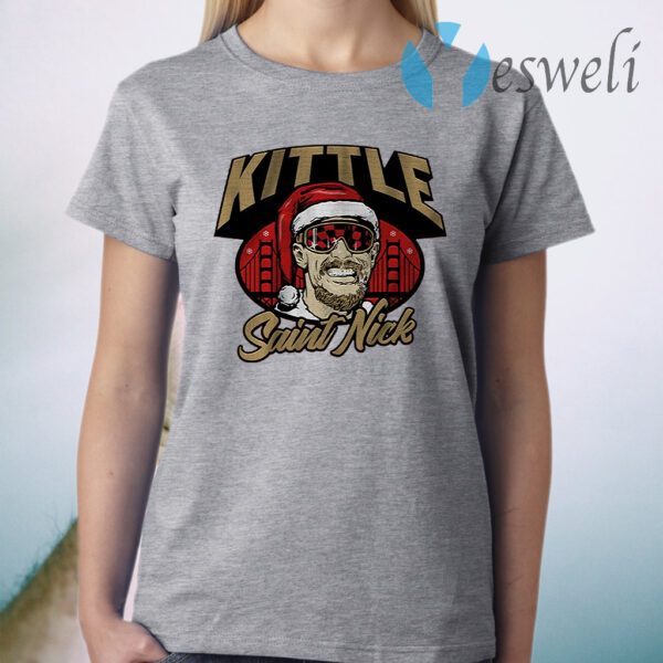 George kittle kittle saint nick T-Shirt