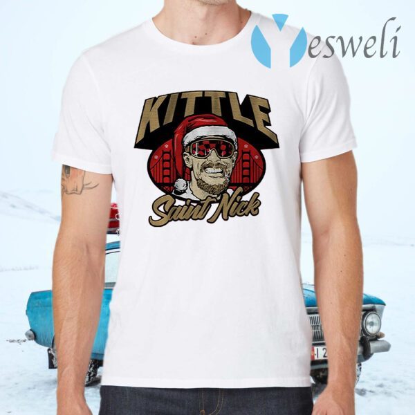 George kittle kittle saint nick T-Shirts