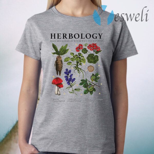 Herbology Hogwarts School Of Witchcraft And Wizardry T-Shirt