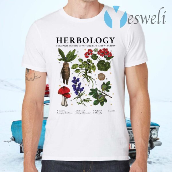 Herbology Hogwarts School Of Witchcraft And Wizardry T-Shirts