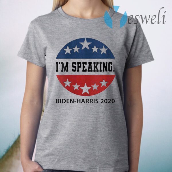 I’m Speaking VP Debate Harris Kamala Quote Biden-Harris 2020 T-Shirt