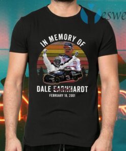 In Memory Of Dale Earnhardt Vintage T-Shirts