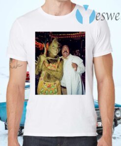 Jim Carrey And Eddie Murphy Grinch T-Shirts