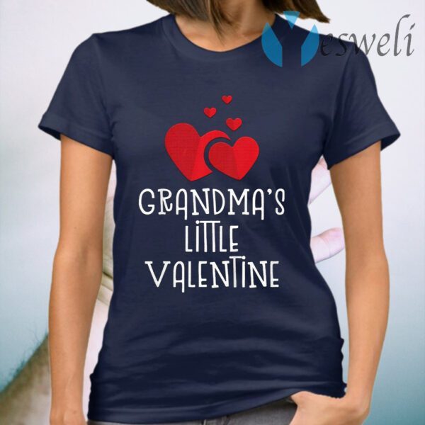 Kids Grandma's Little Valentin T-Shirt