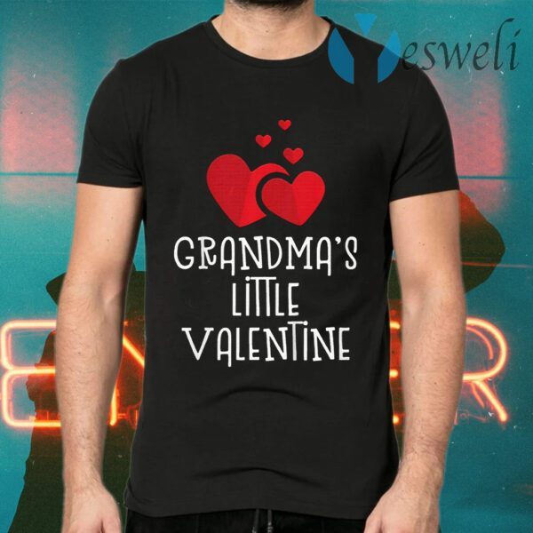 Kids Grandma's Little Valentin T-Shirts