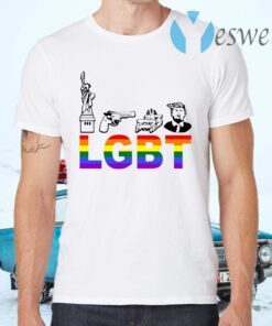 LGBT Liberty Guns Trump T-Shirts