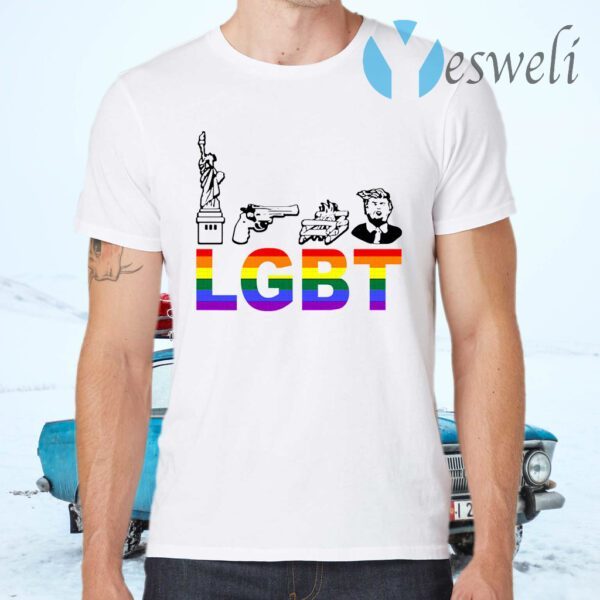 LGBT Liberty Guns Trump T-Shirts