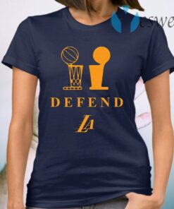 Lebron Lakers Trophy Defend T-Shirt