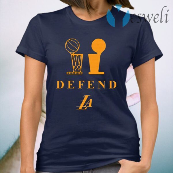 Lebron Lakers Trophy Defend T-Shirt