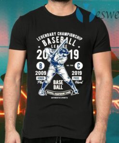 Legendary Championship Baseball Honor Pride Major League T-Shirts