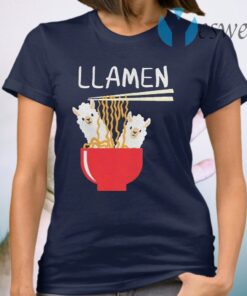 Llama eat llamen T-Shirt