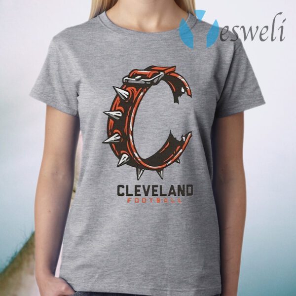 Logo Cleveland Football T-Shirt