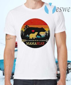 Mama bear vintage sunset T-Shirts