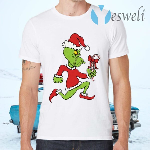 Merry fuckin x mas Grinch Christmas T-Shirts