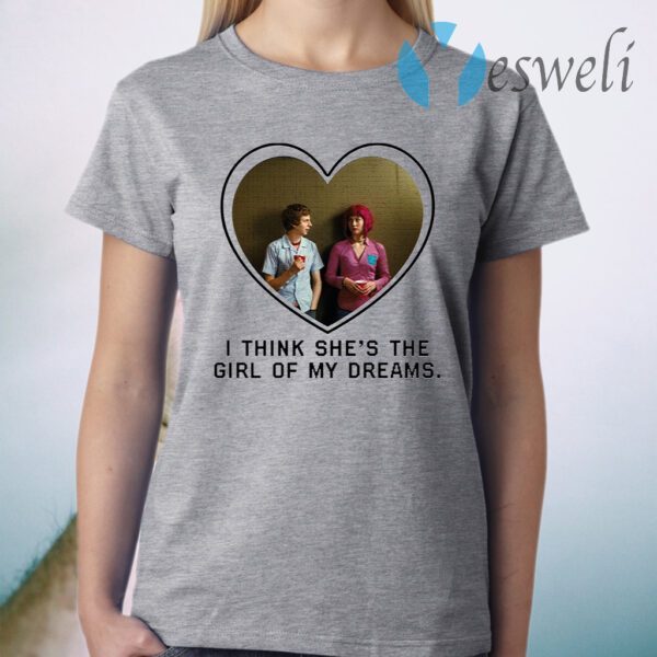 Michael Cera And Mary Elizabeth I Think She’s The Girl Of My Dreams T-Shirt