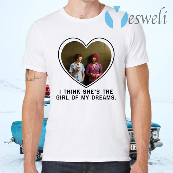 Michael Cera And Mary Elizabeth I Think She’s The Girl Of My Dreams T-Shirts