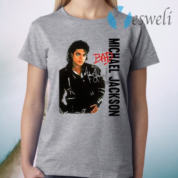 Michael Jackson bad signature T-Shirt